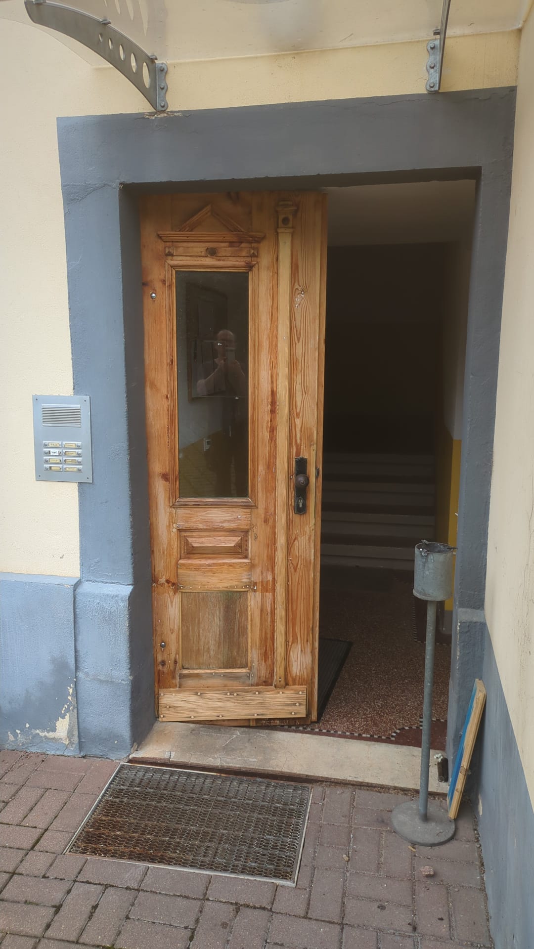Door in work